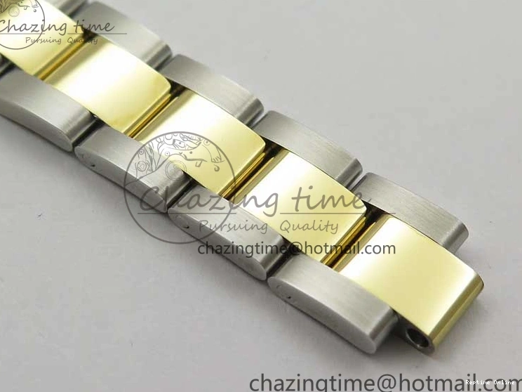 0112 SoftTouch Datejust 31mm 278273 SS YG BP Maker Best Edition Gray Diamonds Dial on SS YG Oyster Bracelet 2715